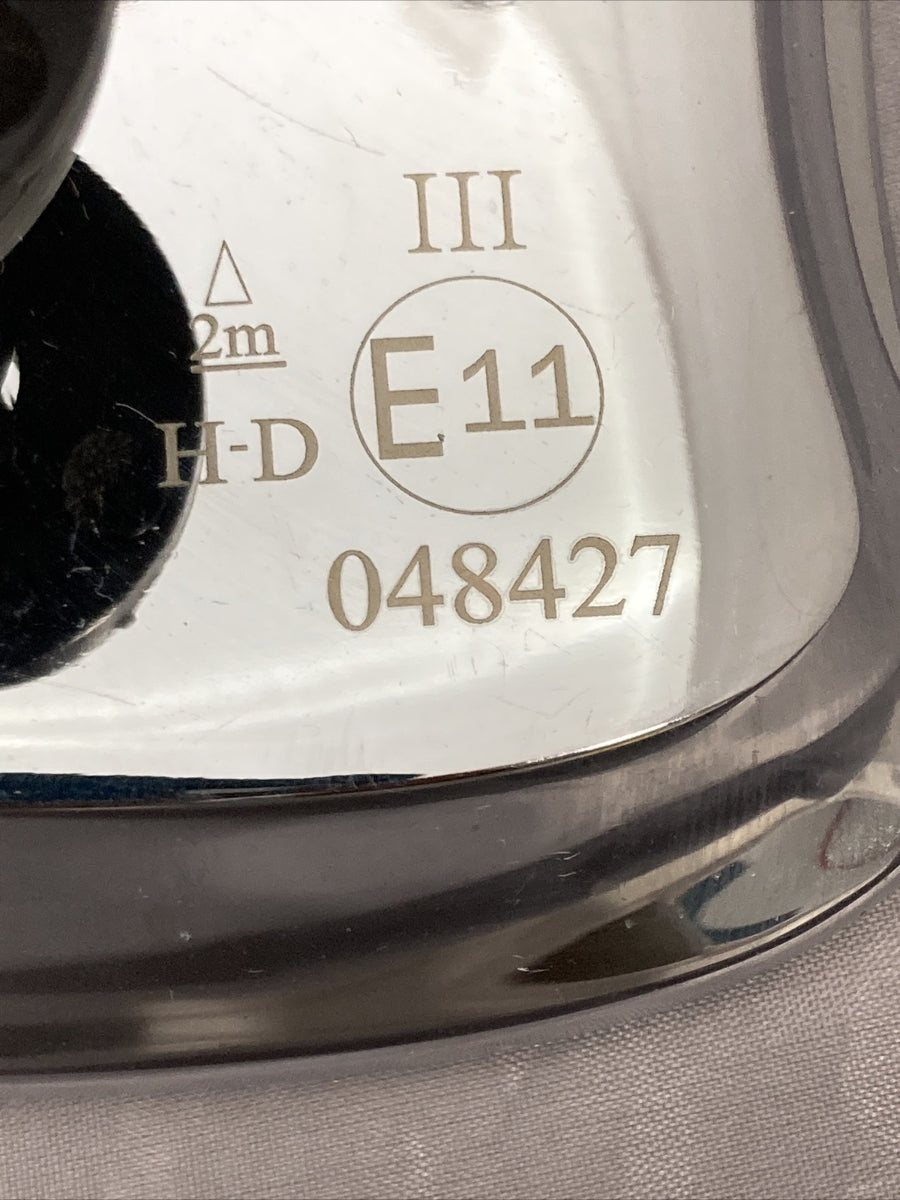 NEW HARLEY DAVIDSON 56000098 RH Chrome Tapered Fairing Mount Mirror NEW TAKE OFF