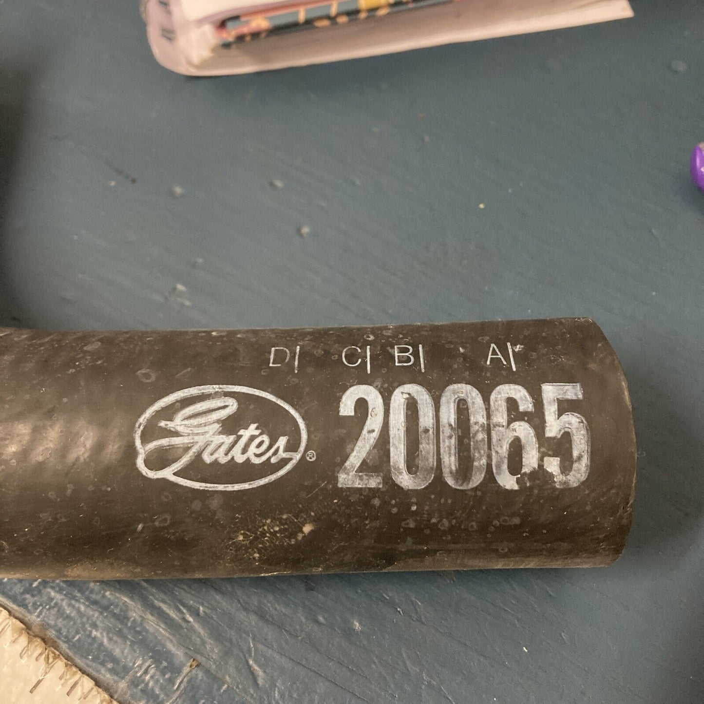 NEW GENUINE GATES 20065 MOLDED COOLANT HOSE