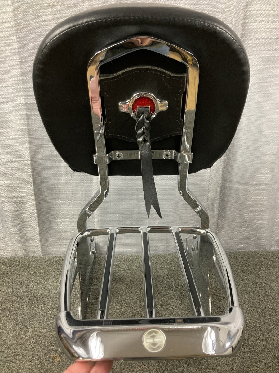 NEW HARLEY DAVIDSON 52731-00 HERITAGE MEDALLION SISSYBAR 54290-11 AIR FOIL RACK