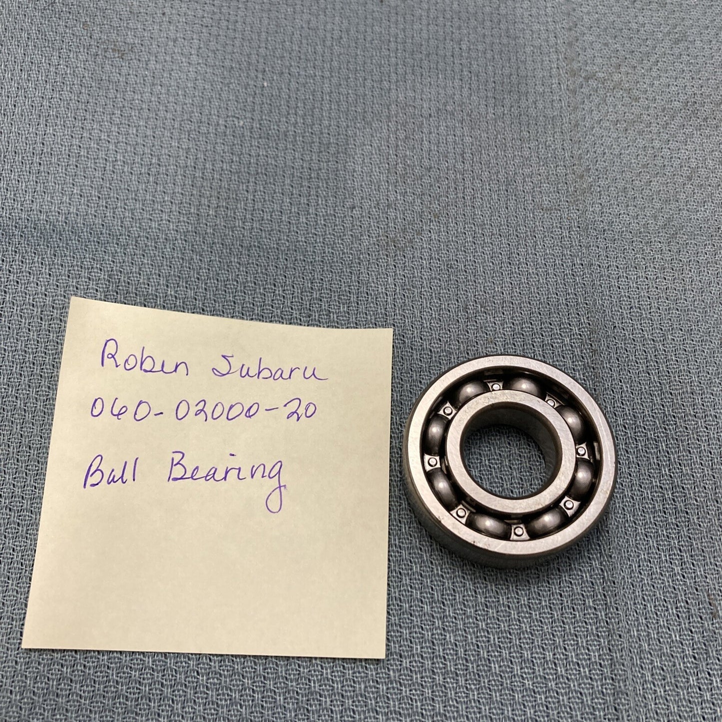 NEW ROBIN SUBARU 060-02000-20 BALL BEARING
