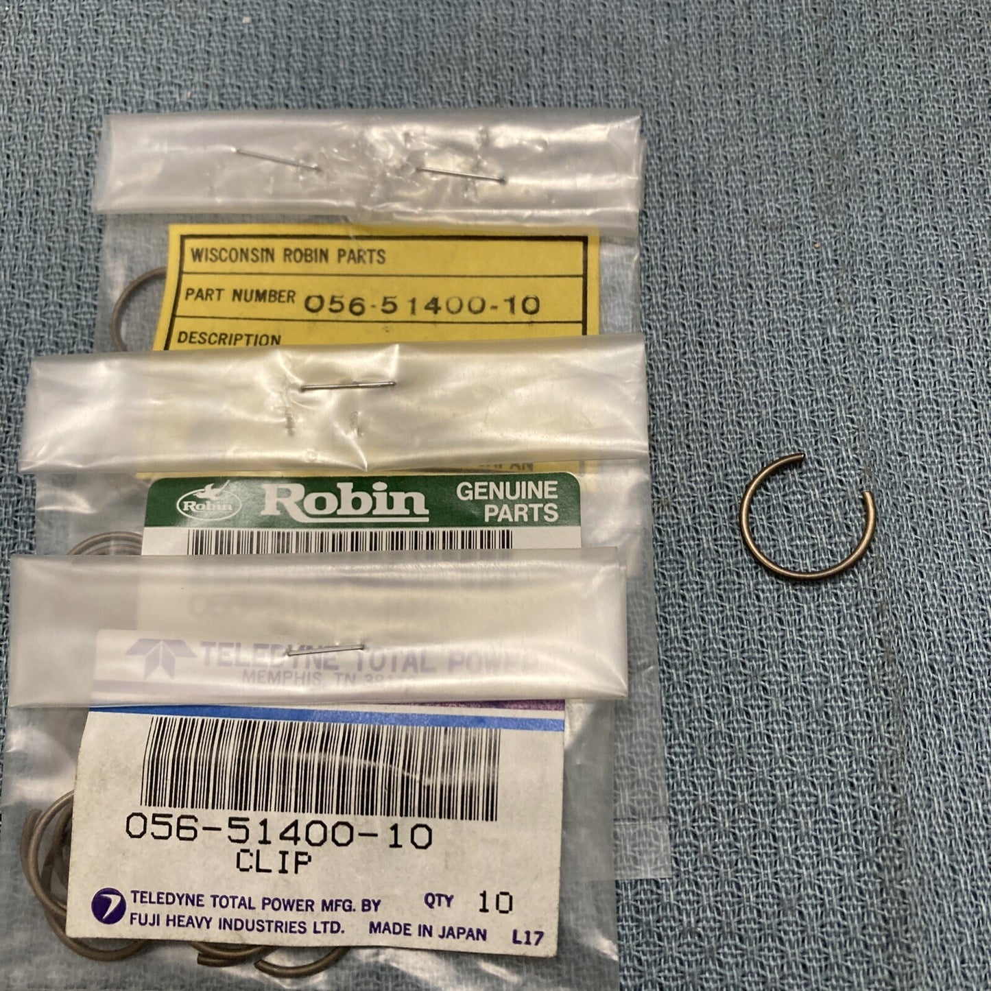 NEW WISCONSIN ROBIN TELEDYNE 056-51400-10 CLIP