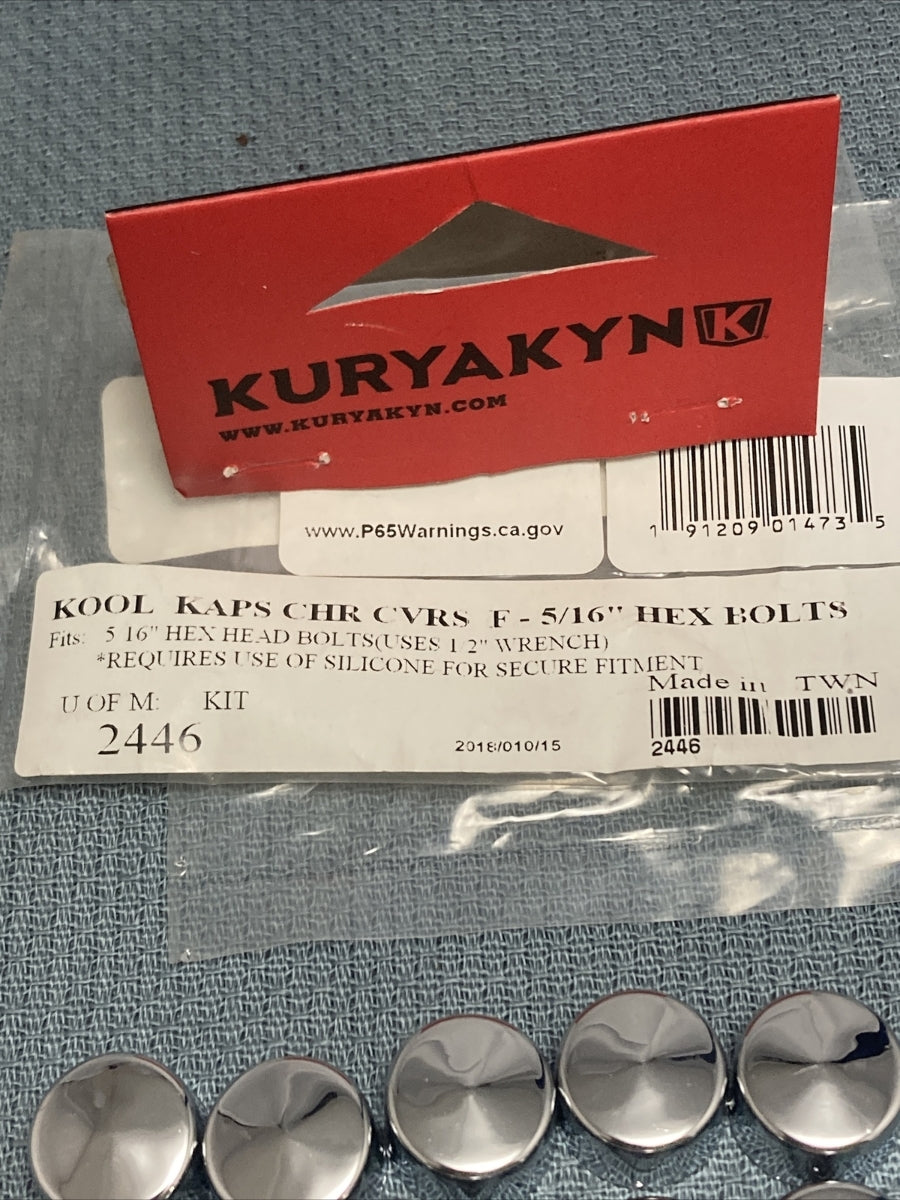 QTY 10 NEW KURYAKYN 2446 FITS HARLEY DAVIDSON
