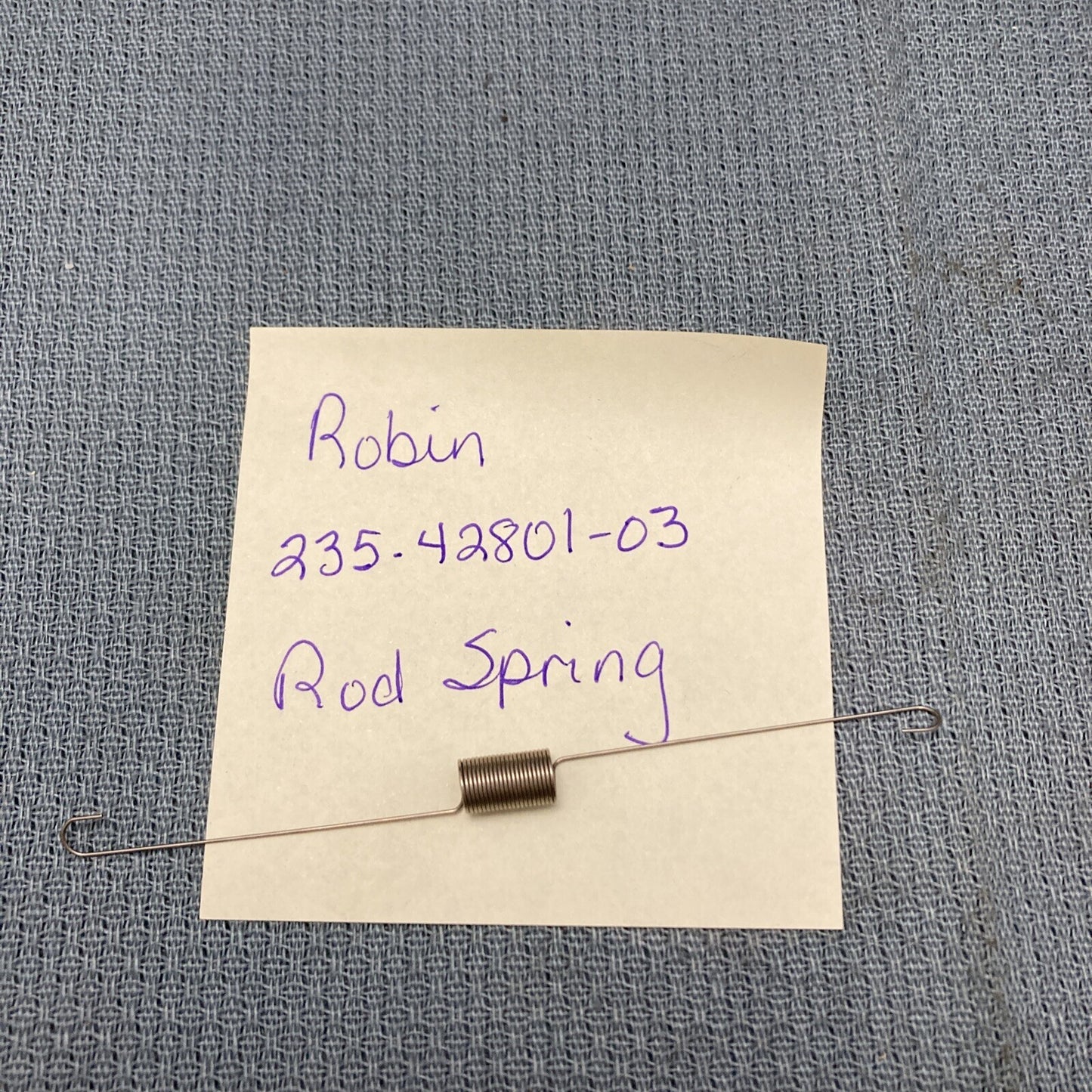 NEW ROBIN 235-42801-03 ROD SPRING