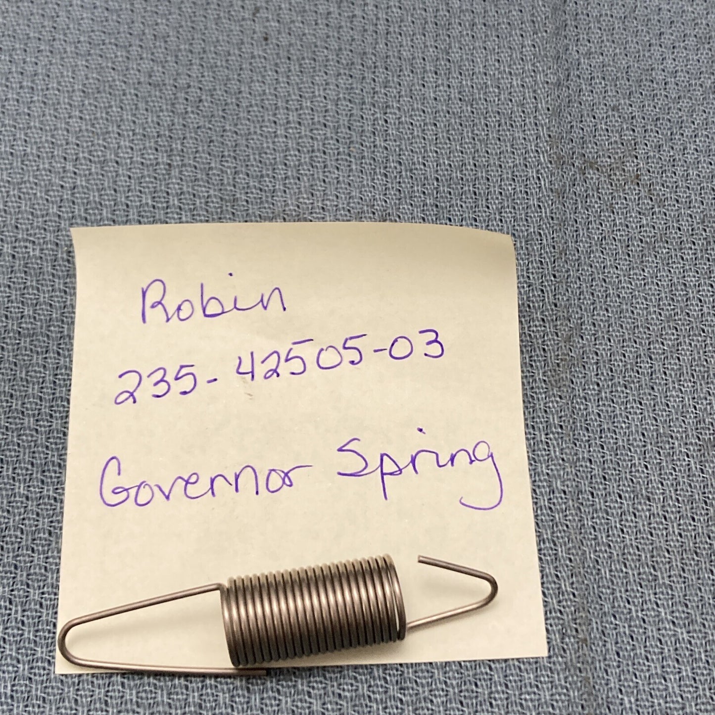 NEW ROBIN 235-442505-03 GOVERNOR SPRING