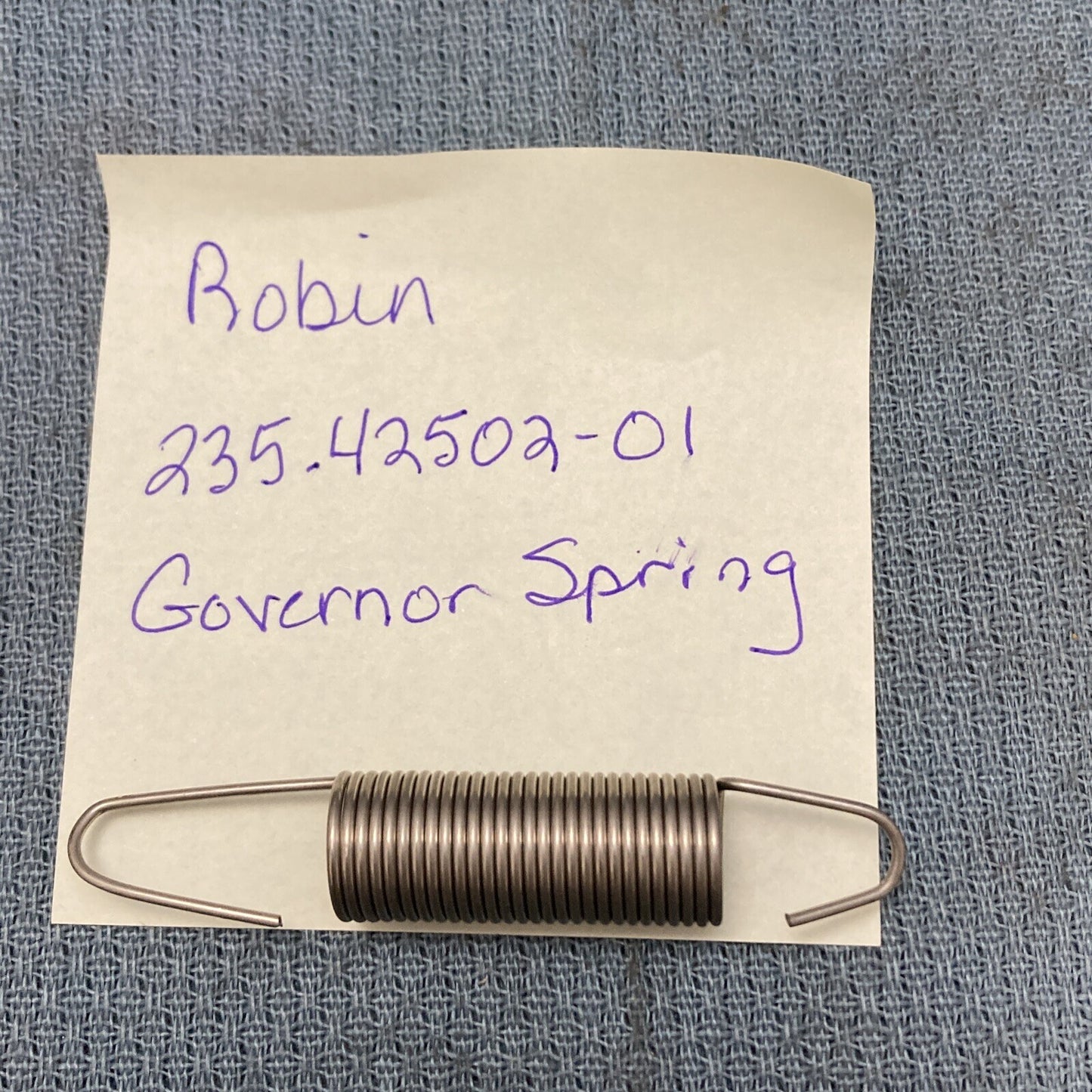NEW ROBIN 235-42502-01 GOVERNOR SPRING
