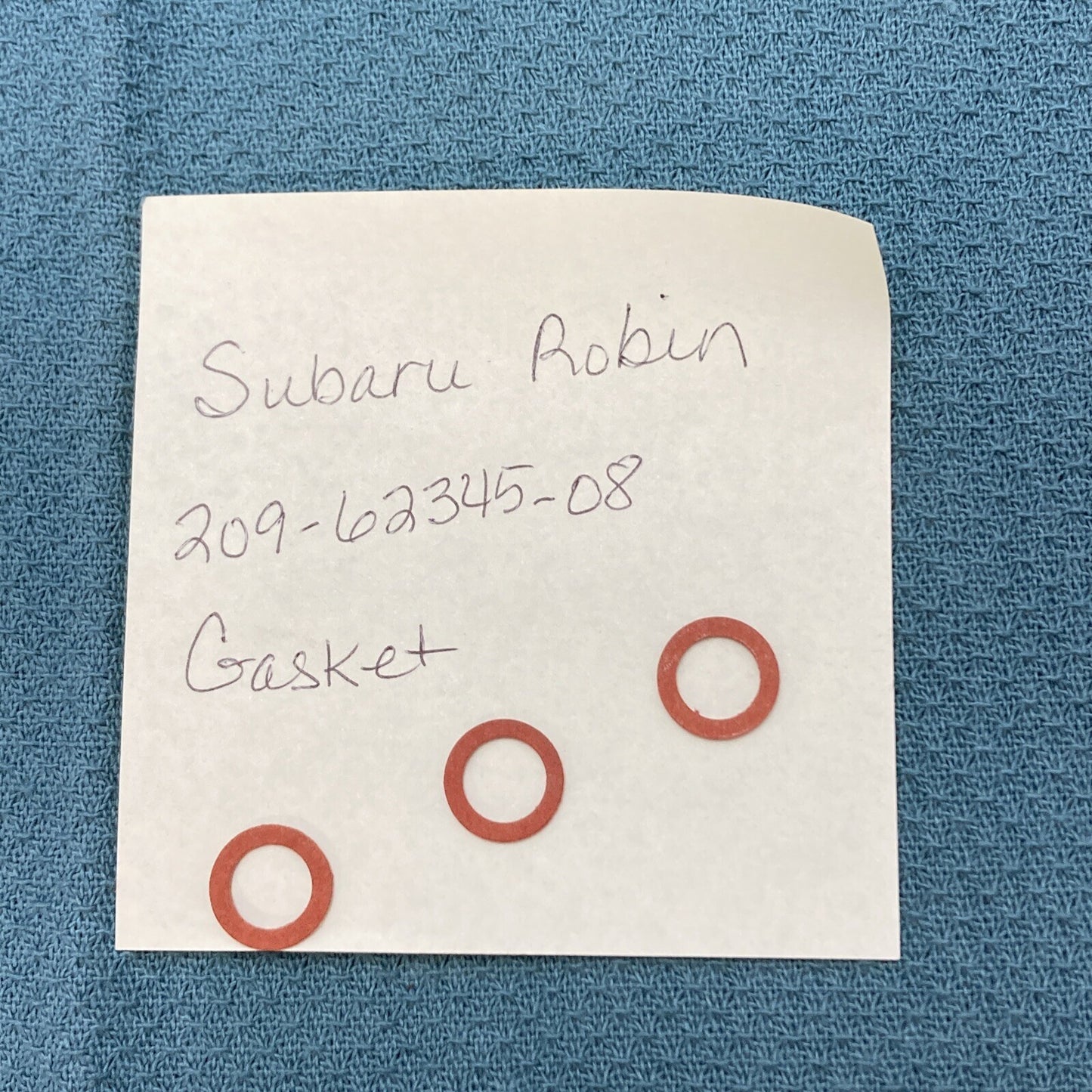 QTY 3 NEW REPLACES SUBARU ROBIN 209-62345-08 GASKET