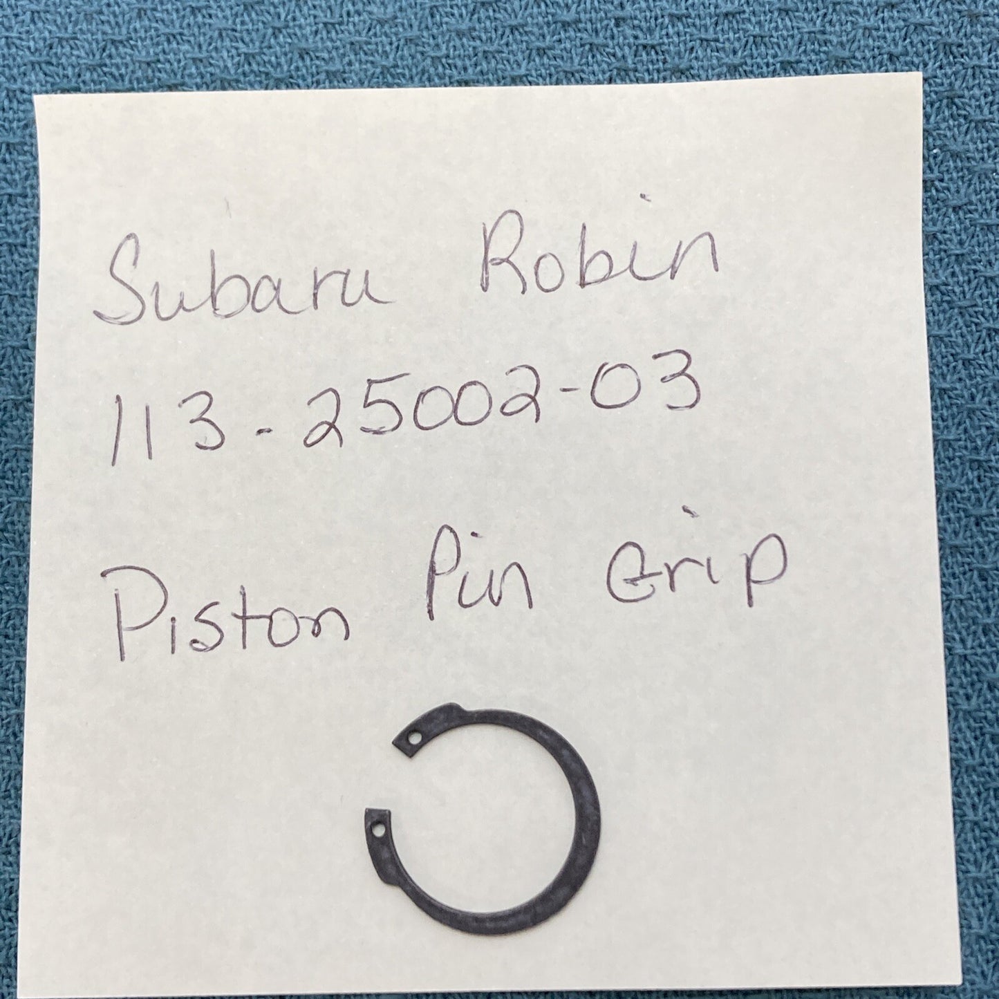 NEW REPLACES SUBARU ROBIN 113-25002-03 PISTON PIN GRIP