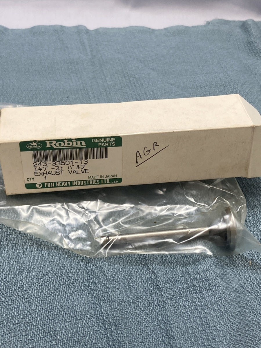 NEW GENUINE SUBARU ROBIN 243-33501-13 EXHAUST VALVE