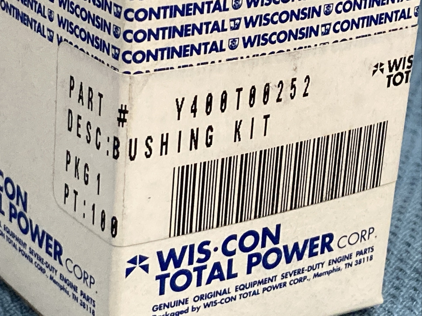NEW WIS-CON TOTAL POWER Y400T00252 BEARING KIT