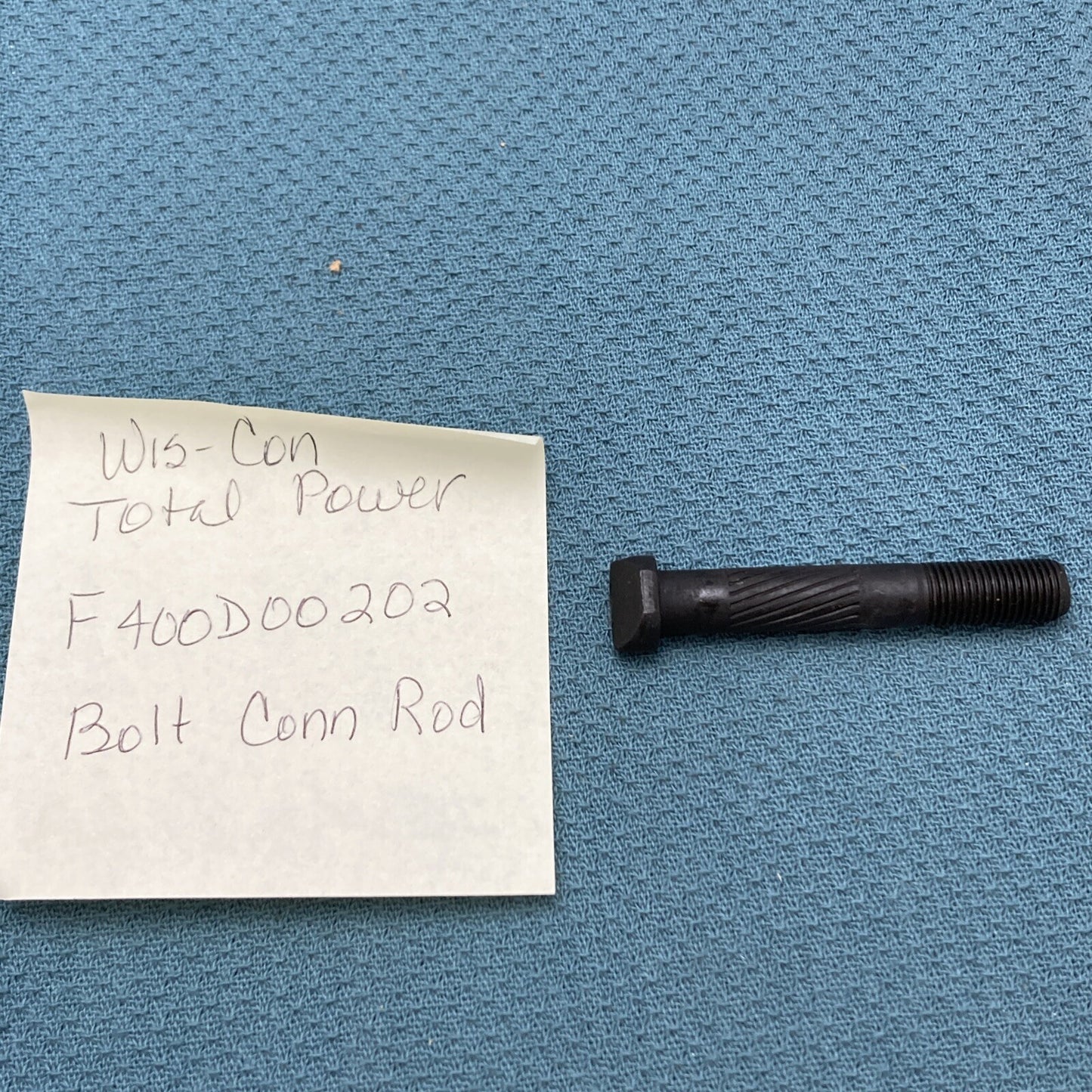 NEW REPLACES WIS-CON TOTAL POWER F400D00202 BOLT CONN ROD