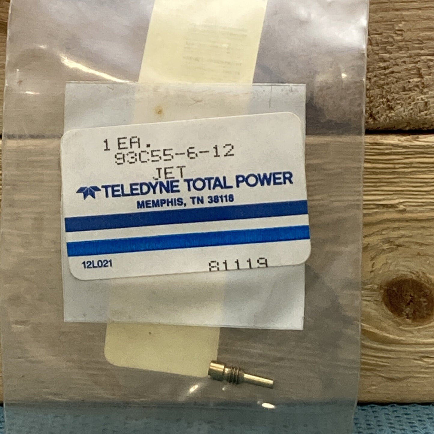 NEW TELEDYNE TOTAL POWER 93-C55-6-12 JET
