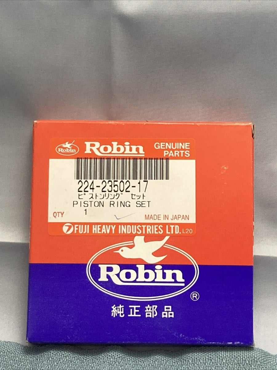NEW GENUINE SUBARU ROBIN 224-23502-17 PISTON RING SET