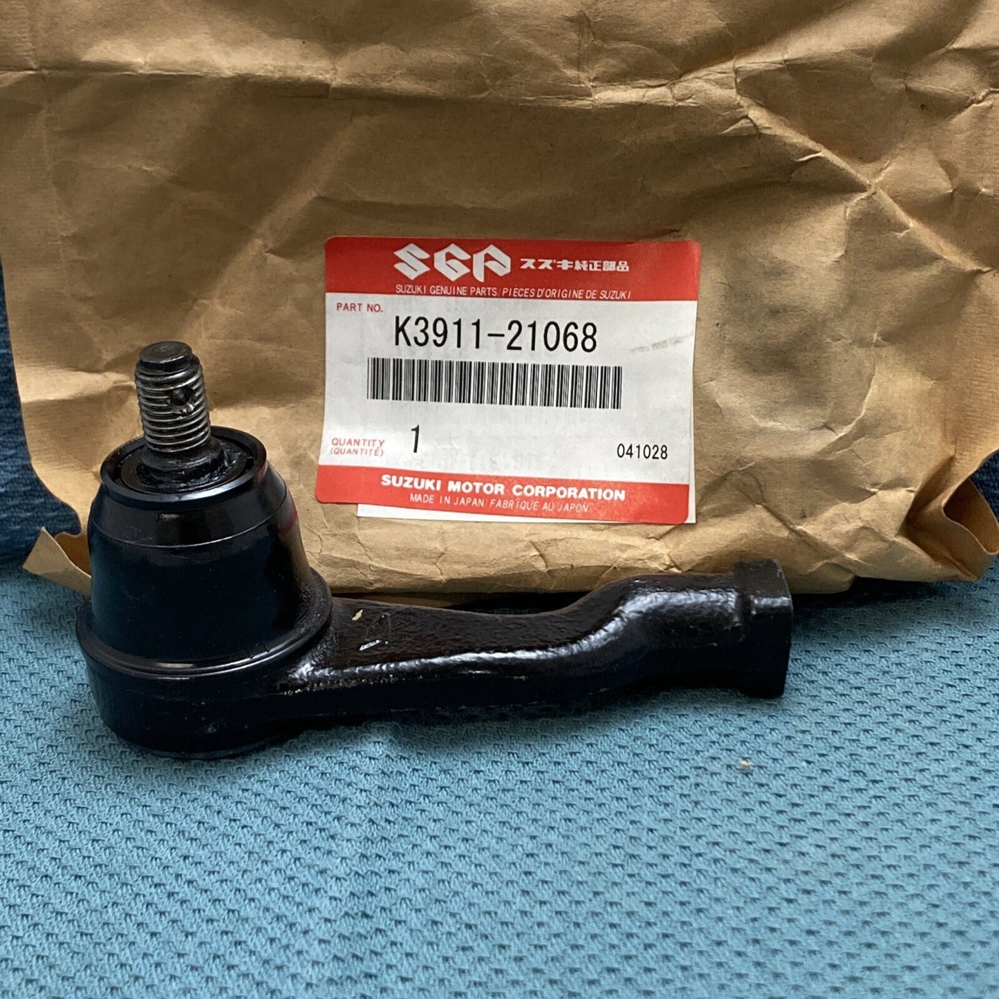 NEW GENIUNE SUZUKI K3911-21068 TIE ROD END
