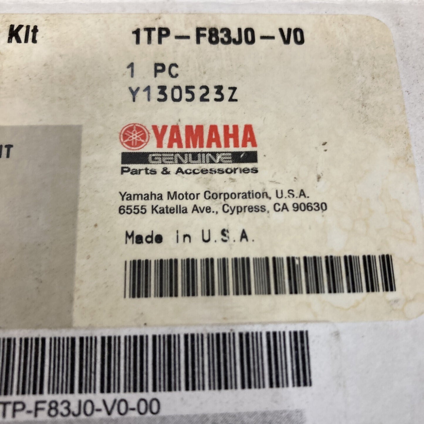 NEW GENUINE YAMAHA 1TP-F83J0-V0 WINDSHIELD KIT
