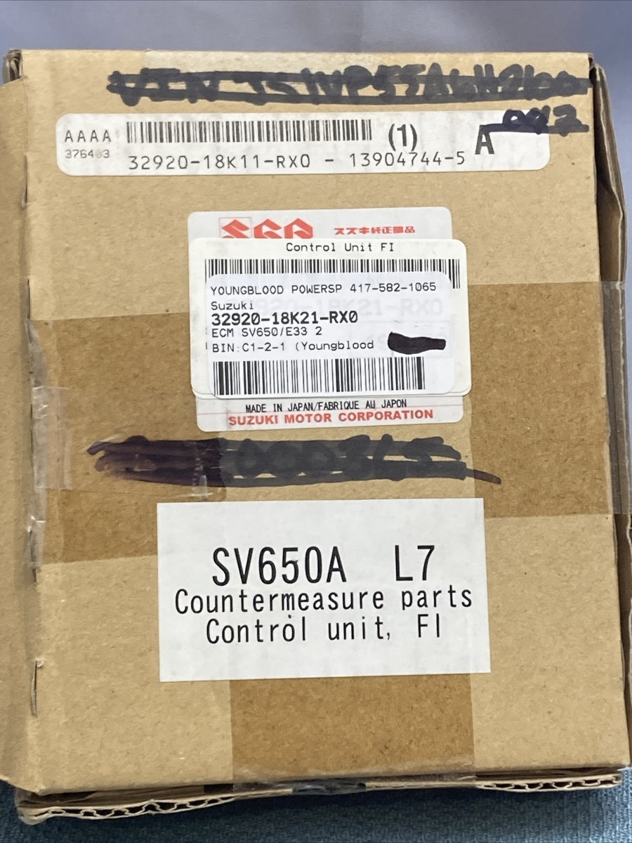 NEW GENUINE SUZUKI 32920-18K21-RX0 ECM SV650/E33 2