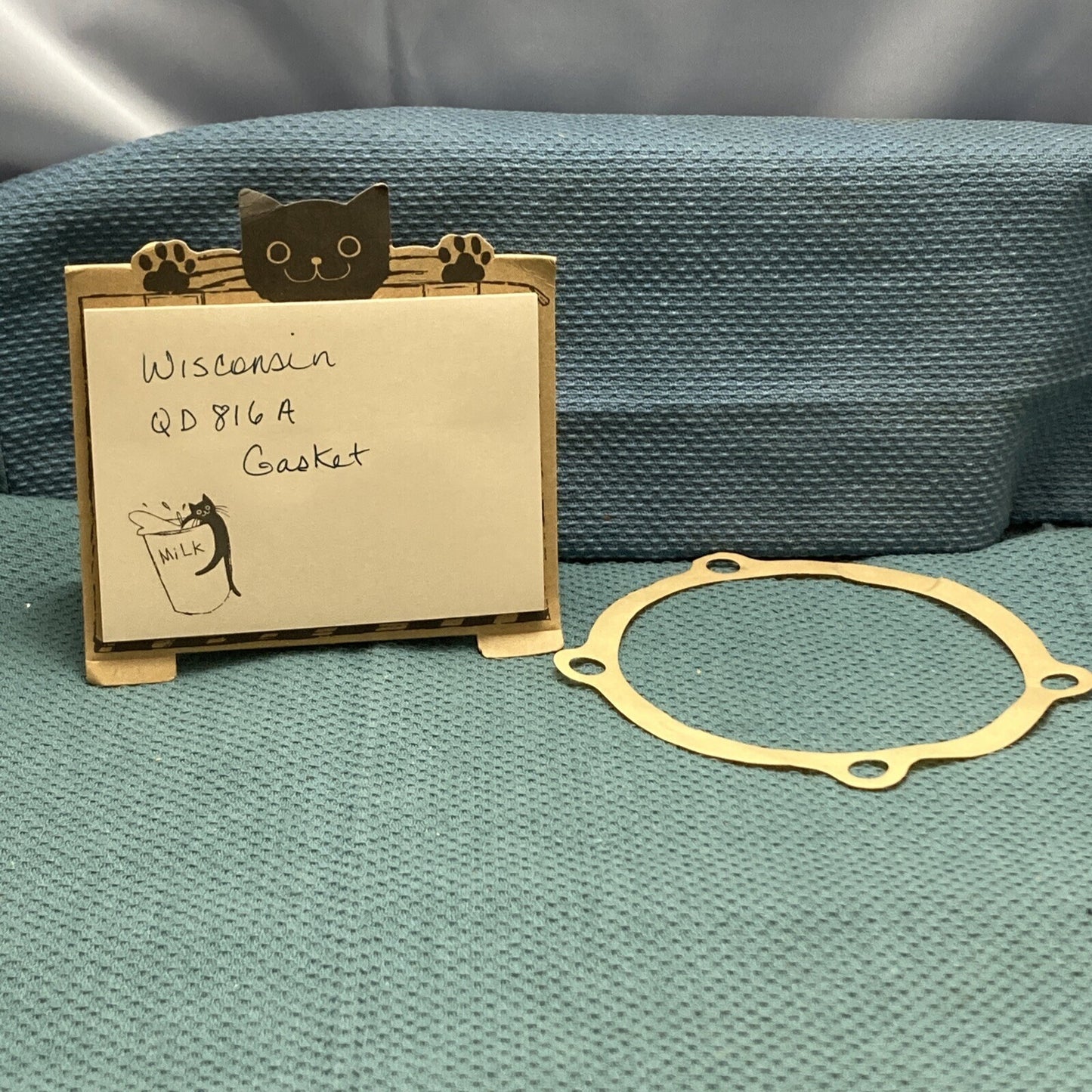 NEW REPLACES WISCONSIN QD816A GASKET