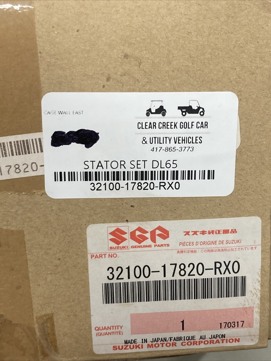 NEW GENUINE SUZUKI 32100-17820-RXO STATOR SET DL65