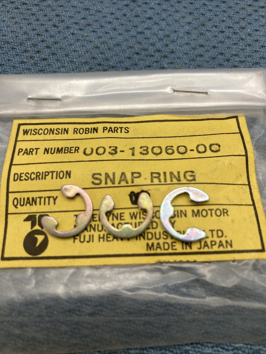 QTY 3 NEW WISCONSIN TELEDYNE SUBARU ROBIN 003-13060-00 GOVERNOR SHAFT CLIP