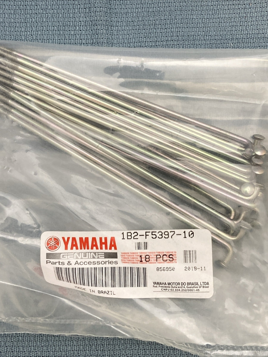 NEW GENIUNE YAMAHA 1B2-F5397-10 WHEEL SPOKE REAR