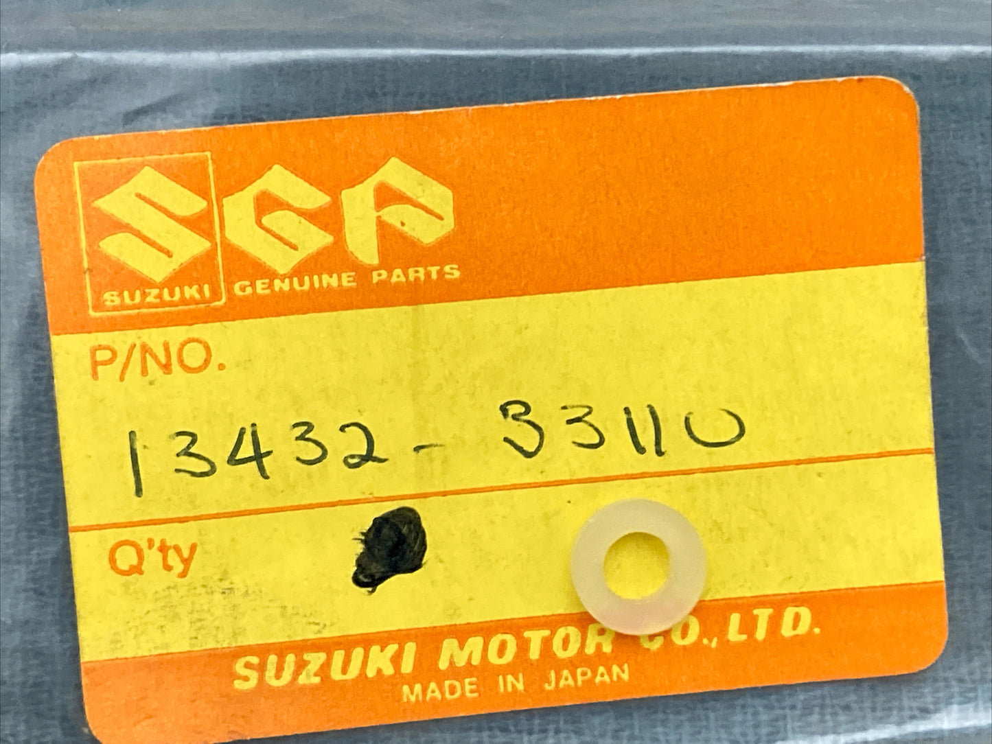 NEW GENIUNE SUZUKI 13432-33110 CARBURETOR Washer