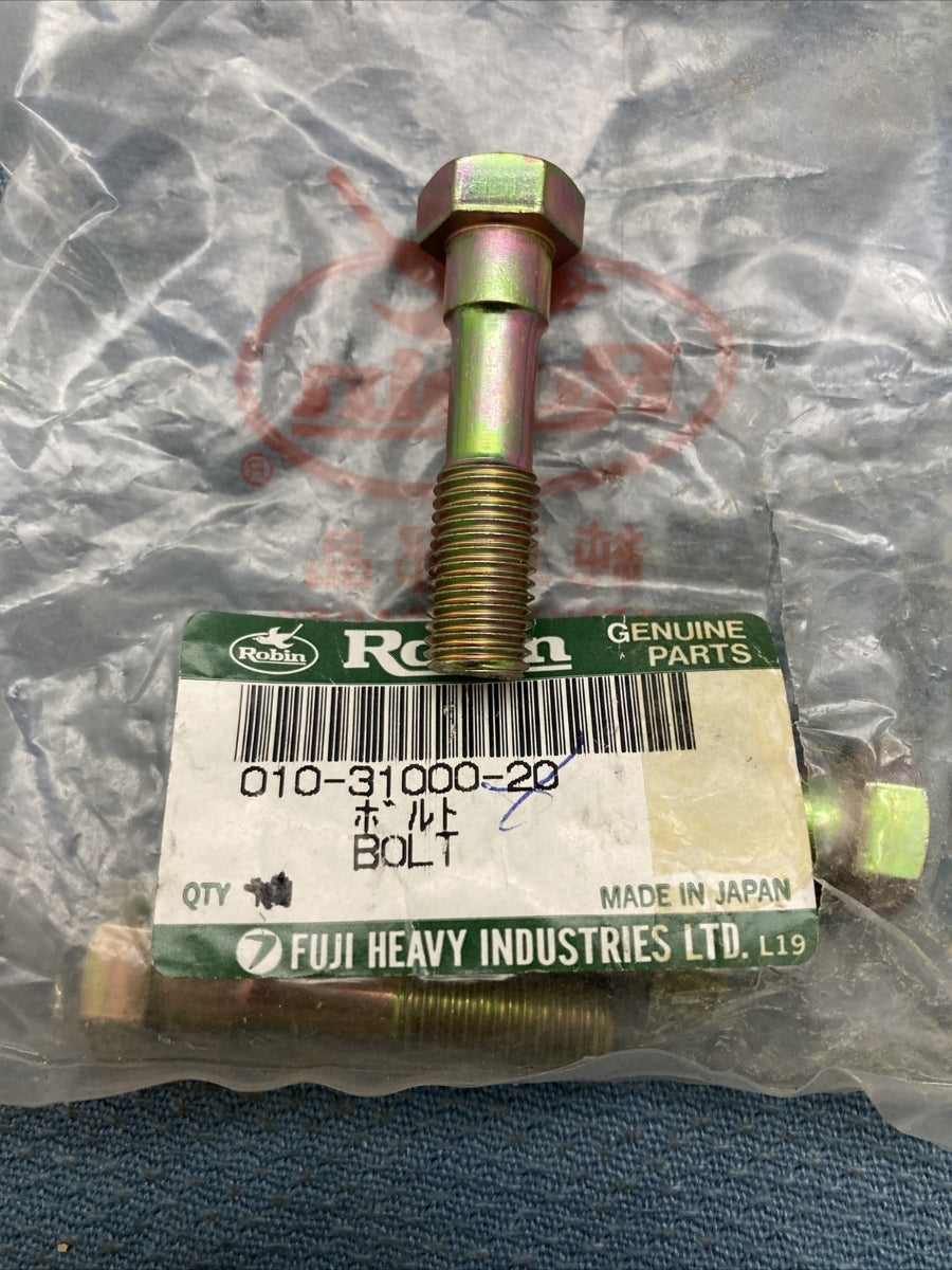 NEW GENUINE WISCONSIN SUBARU ROBIN TELEDYNE 010-31000-20 BOLT