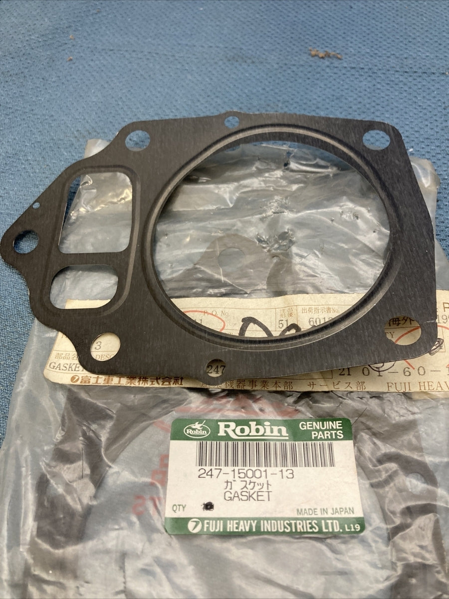 NEW GENUINE SUBARU ROBIN TELEDYNE 247-15001-13 HEAD GASKET