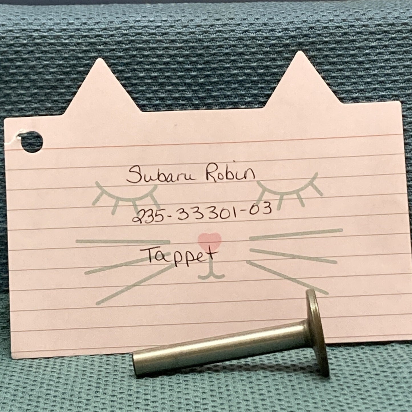 NEW REPLACES SUBARU ROBIN 235-33301-03 TAPPET