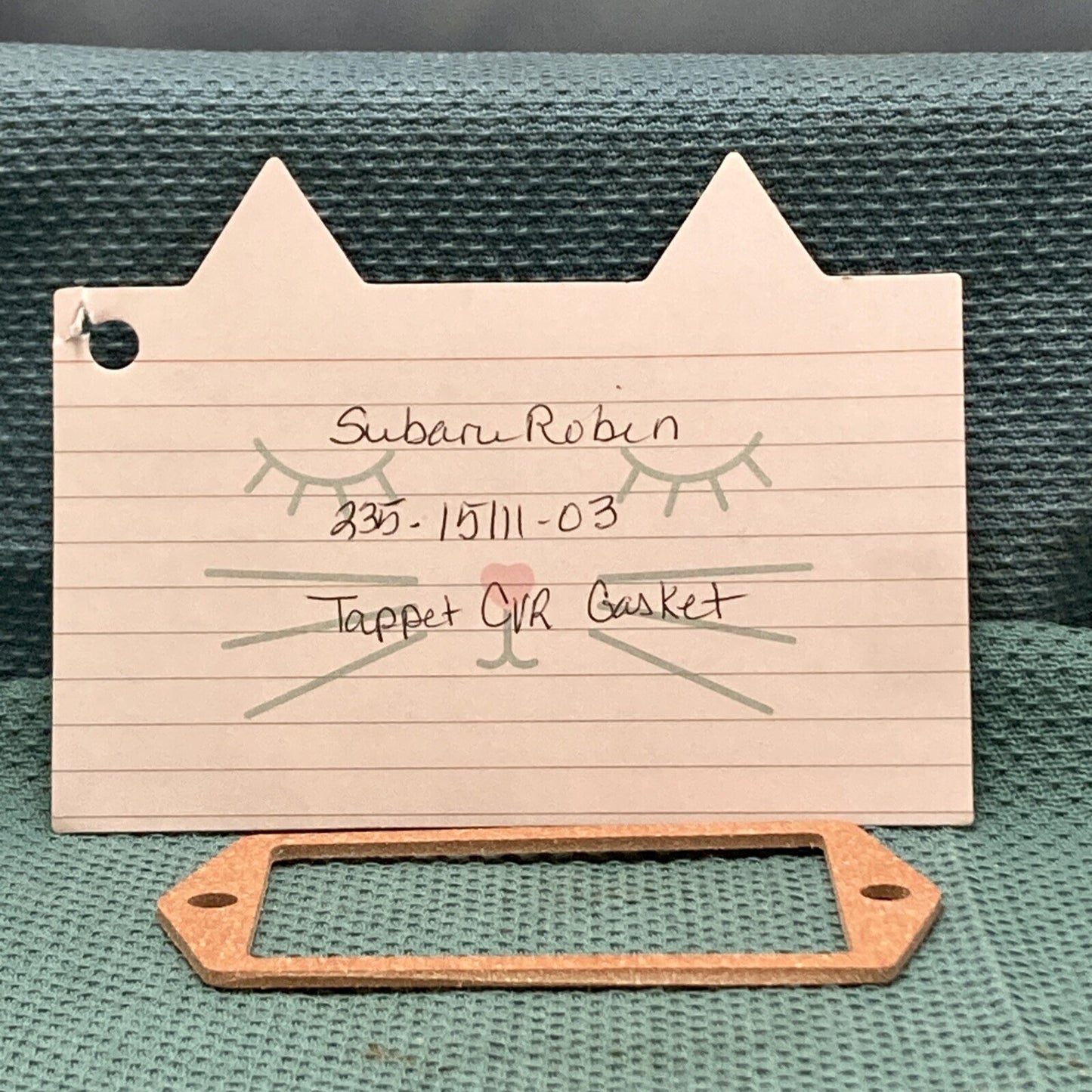 NEW REPLACES SUBARU ROBIN 235-15111-03 TAPPET CVR GASKET