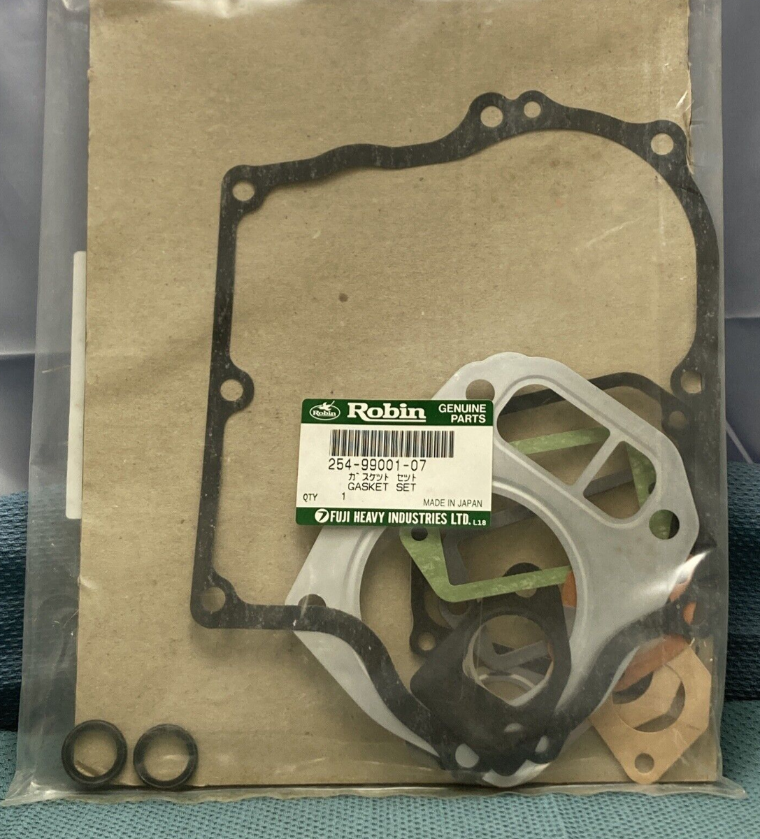 NEW GENUINE SUBARU ROBIN 254-99001-07 GASKET SET