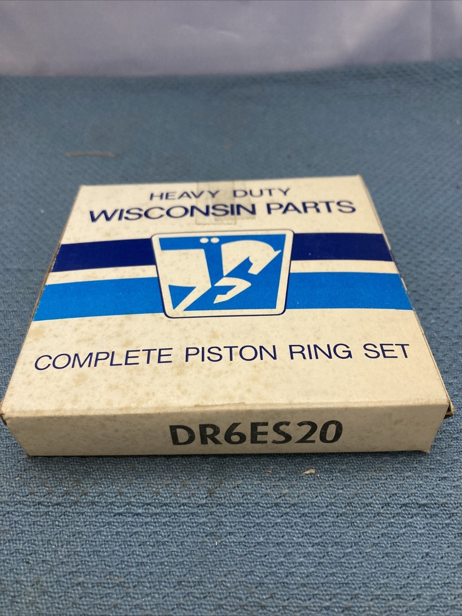 NEW GENIUNE WISCONSIN CONTINENTAL TELEDYNE DR6ES20 PISTON RING SET