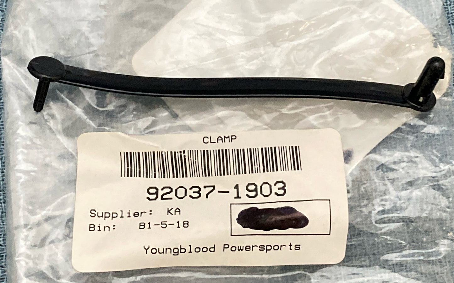 NEW REPLACES KAWASAKI 92037-1903 CHASSIS ELECTRICAL Clamp, Speed, L=80