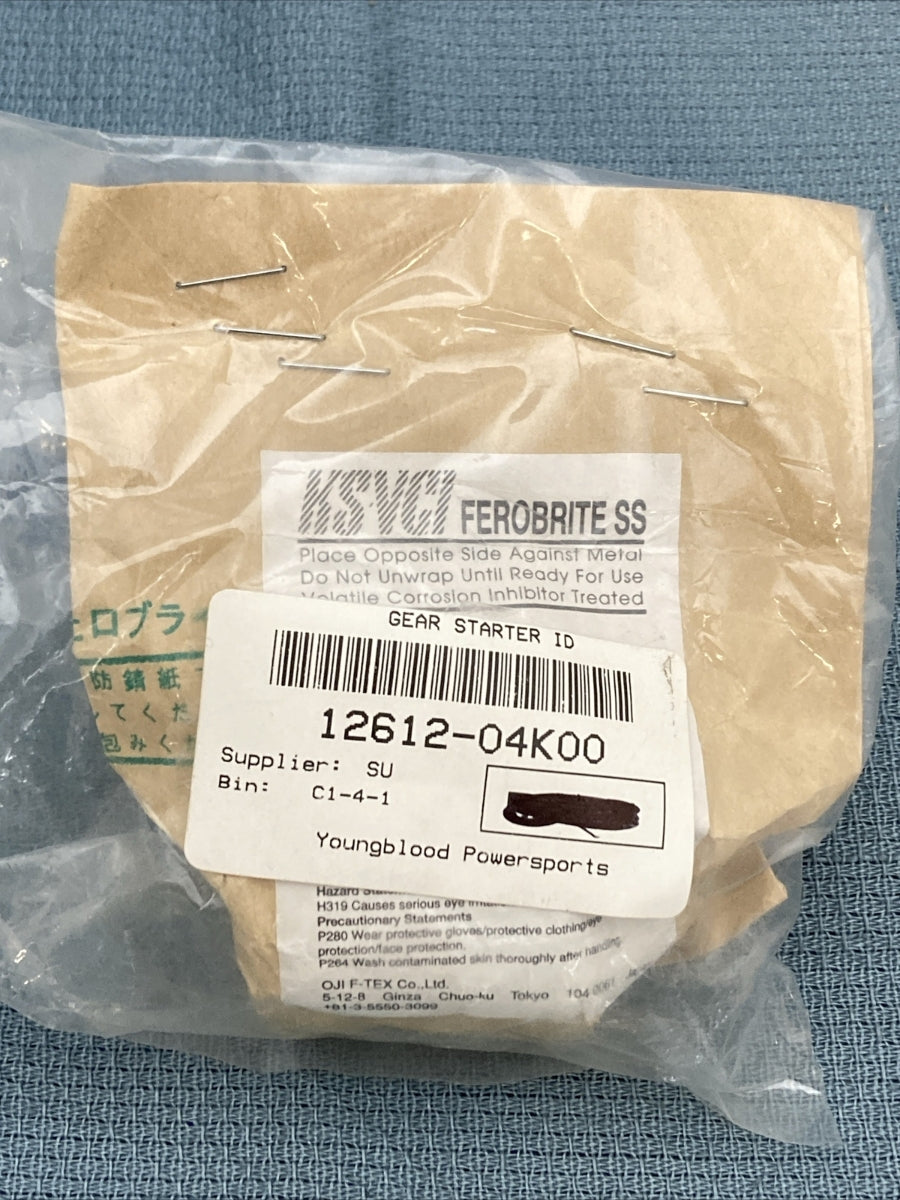 NEW GENUINE SUZUKI 12612-04K00 STARTER CLUTCH Gear, Starter Idle NO.2 (NT:15/17)