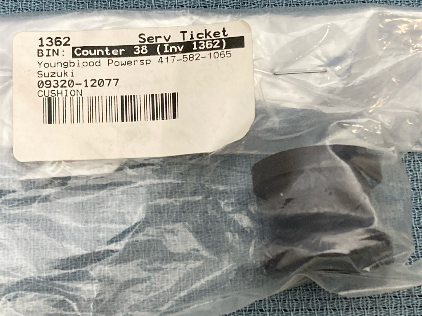 NEW REPLACES SUZUKI 09320-12077 MUFFLER Cushion