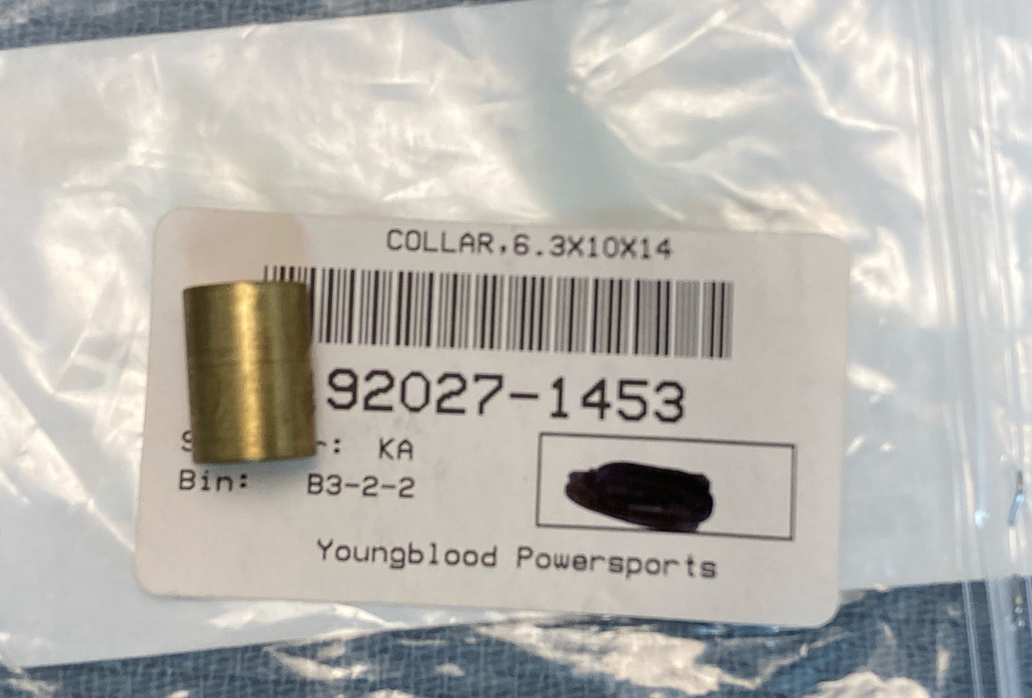 NEW REPLACES KAWASAKI 92027-1453 IGNITION Collar, 6.3X10X14