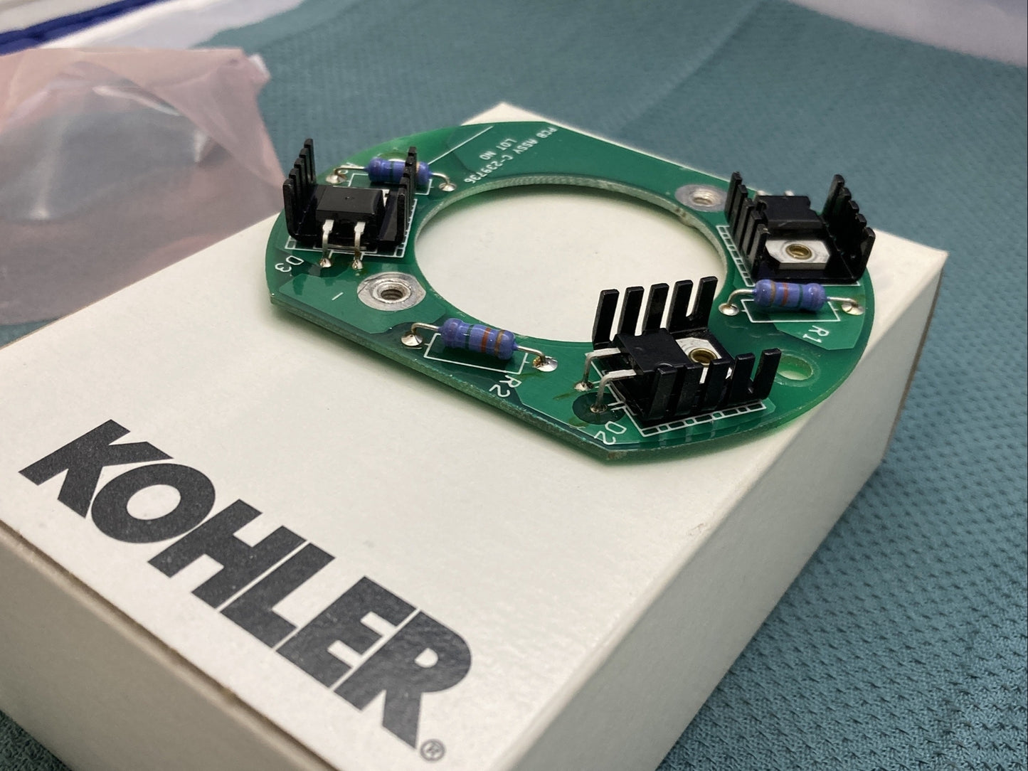 NEW GENUINE KOHLER C-239736 PCB ASSEMBLY-ROTATION DIODE BOARD
