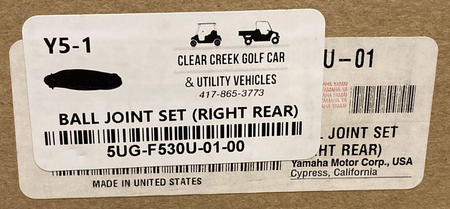 NEW GENUINE YAMAHA 5UG-F530U-01 Ball Joint Set (right Rear)