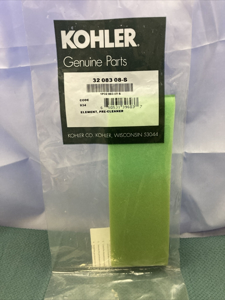 QTY 2 NEW GENUINE KOHLER 32 083 08-S PRE-CLEANER