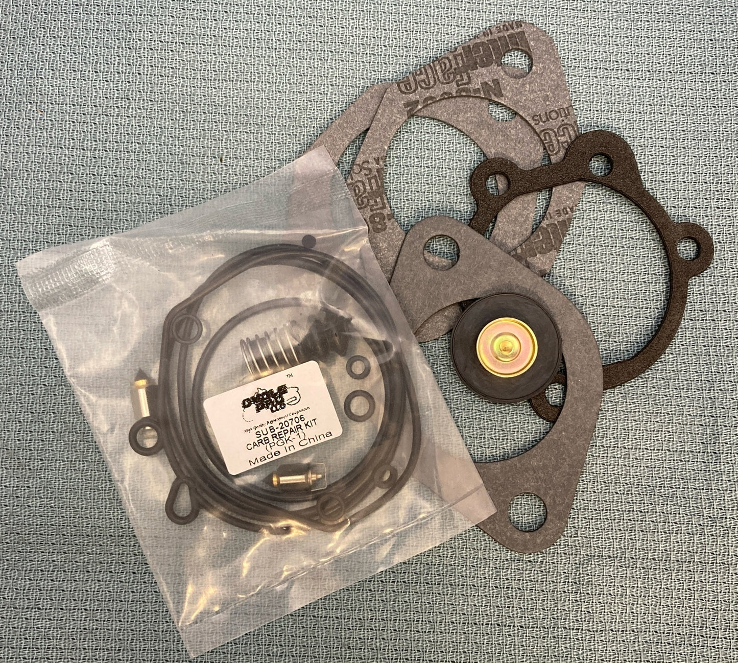 NEW CYCLE PRO 865-01035 HEAVY DUTY CARB REPAIR KIT