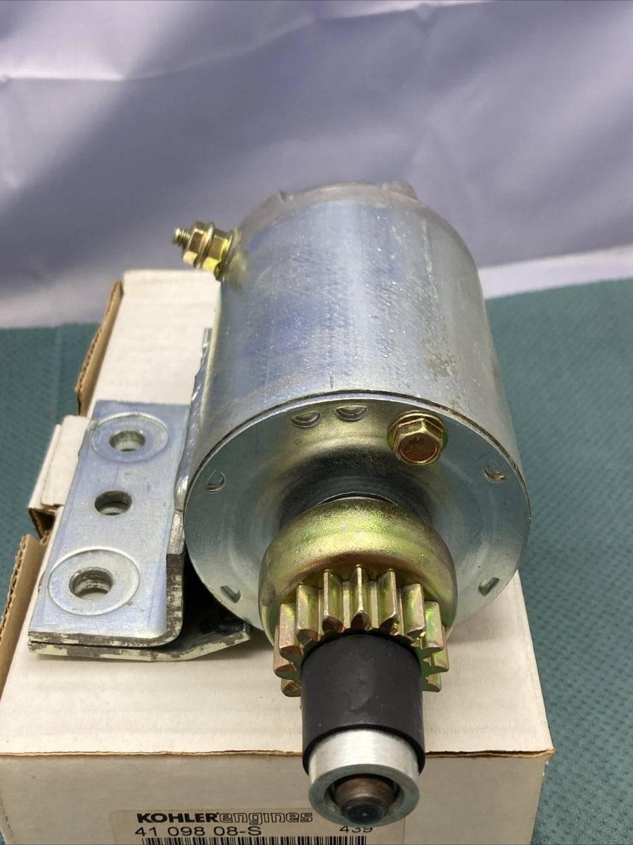 NEW GENUINE KOHLER 41 098 08-S ELECTRIC STARTER-BENDIX DRIVE
