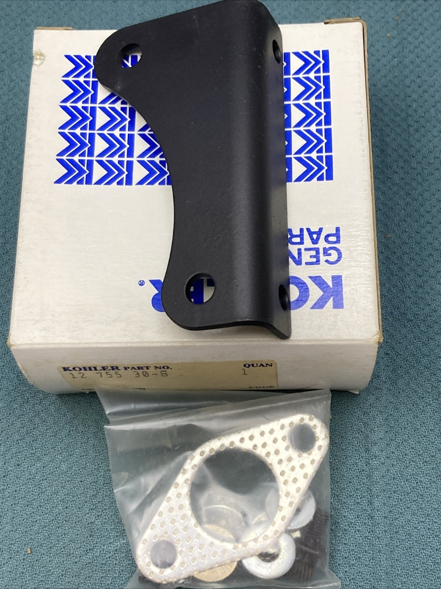 NEW GENUINE KOHLER 12 755 30-S KIT; BRACKET MUFFLER