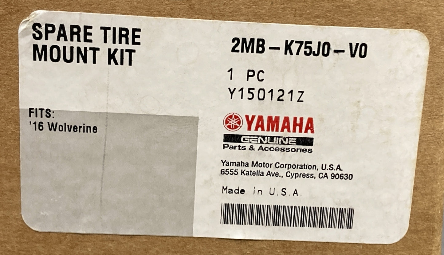 NEW GENUINE YAMAHA 2MB-K75J0-V0 Spare Tire Mount Kit