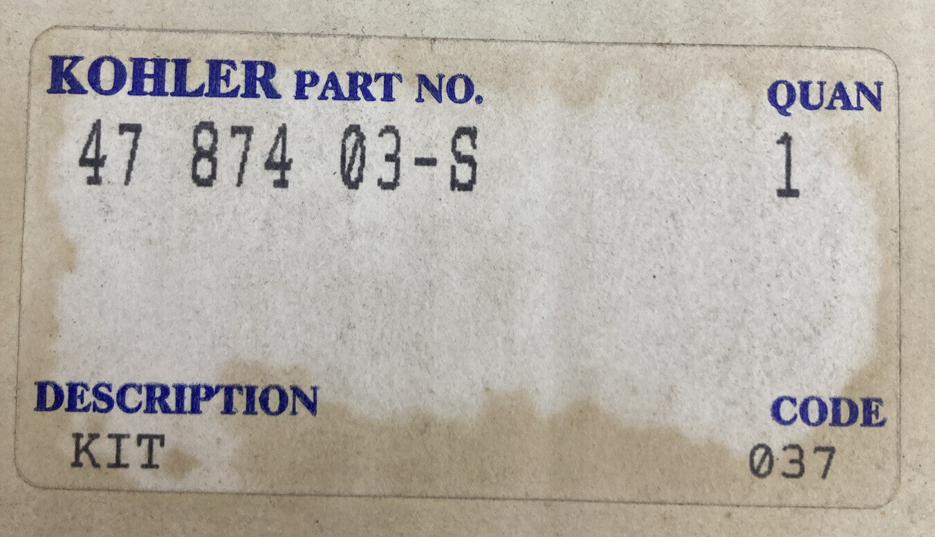 NEW GENUINE KOHLER 47 874 03-S ENGINE PISTON KIT