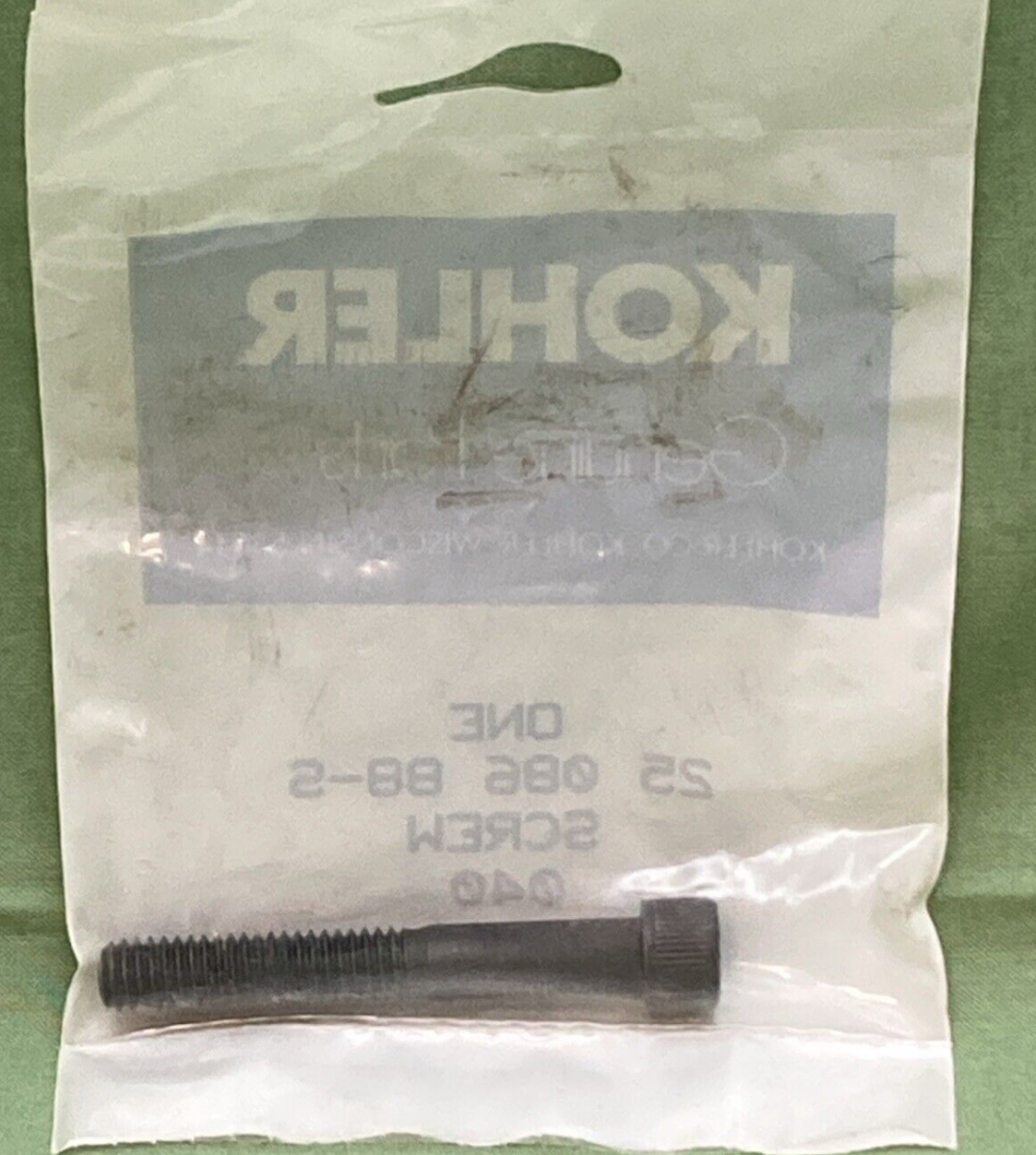 NEW GENUINE KOHLER 25 086 88-S SCREW