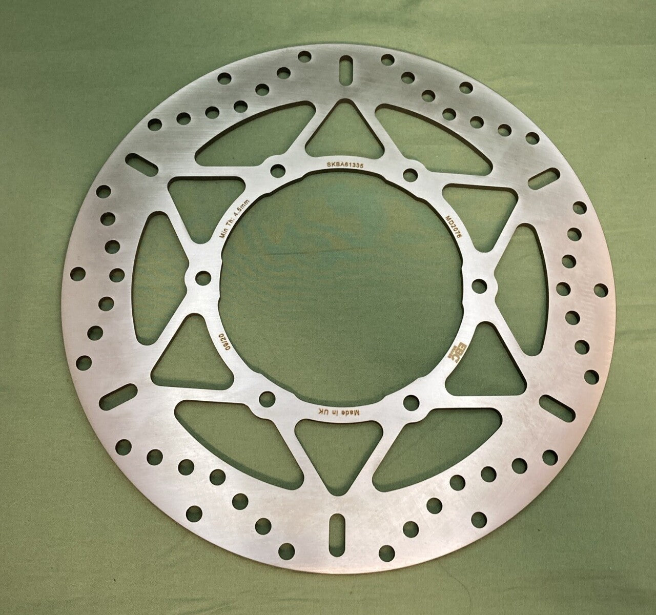 NEW EBC BRAKES MD2076 FRONT STANDARD BRAKE ROTOR