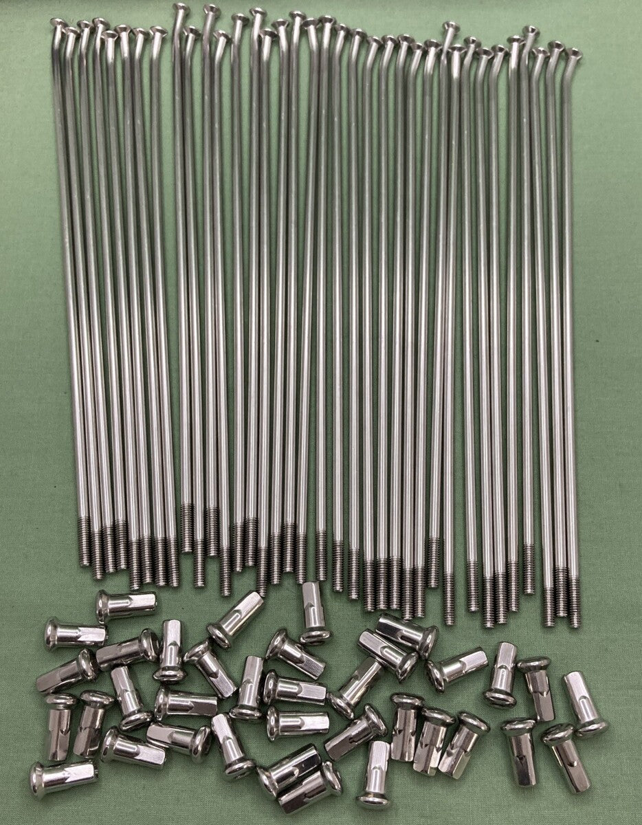 NEW MOOSE RACING 0211-0048 21" SPOKE/NIPPLE SET-36 304 SS KTM 125-525