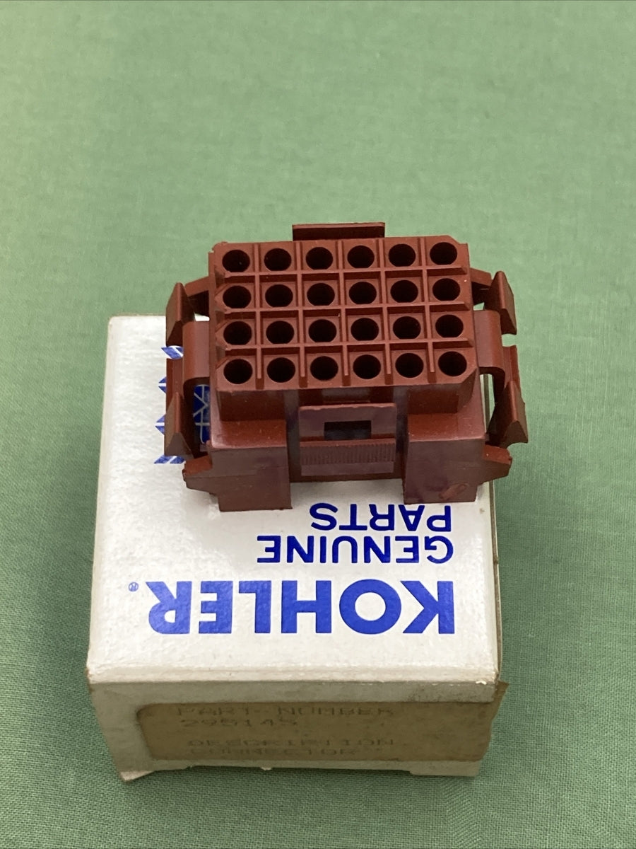 NEW GENUINE KOHLER 295145 CONNECTOR, 24-POSITION