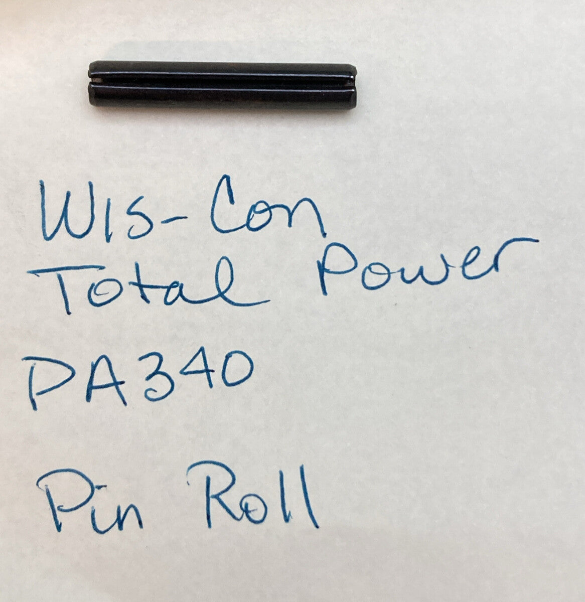NEW REPLACES WIS-CON TOTAL POWER PA340 PIN ROLL 3/16" X 1-1/8" LG