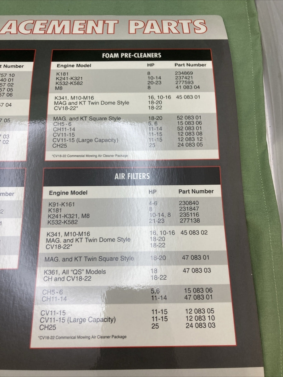 NEW GENUINE KOHLER 47 800 12 COUNTER MAT