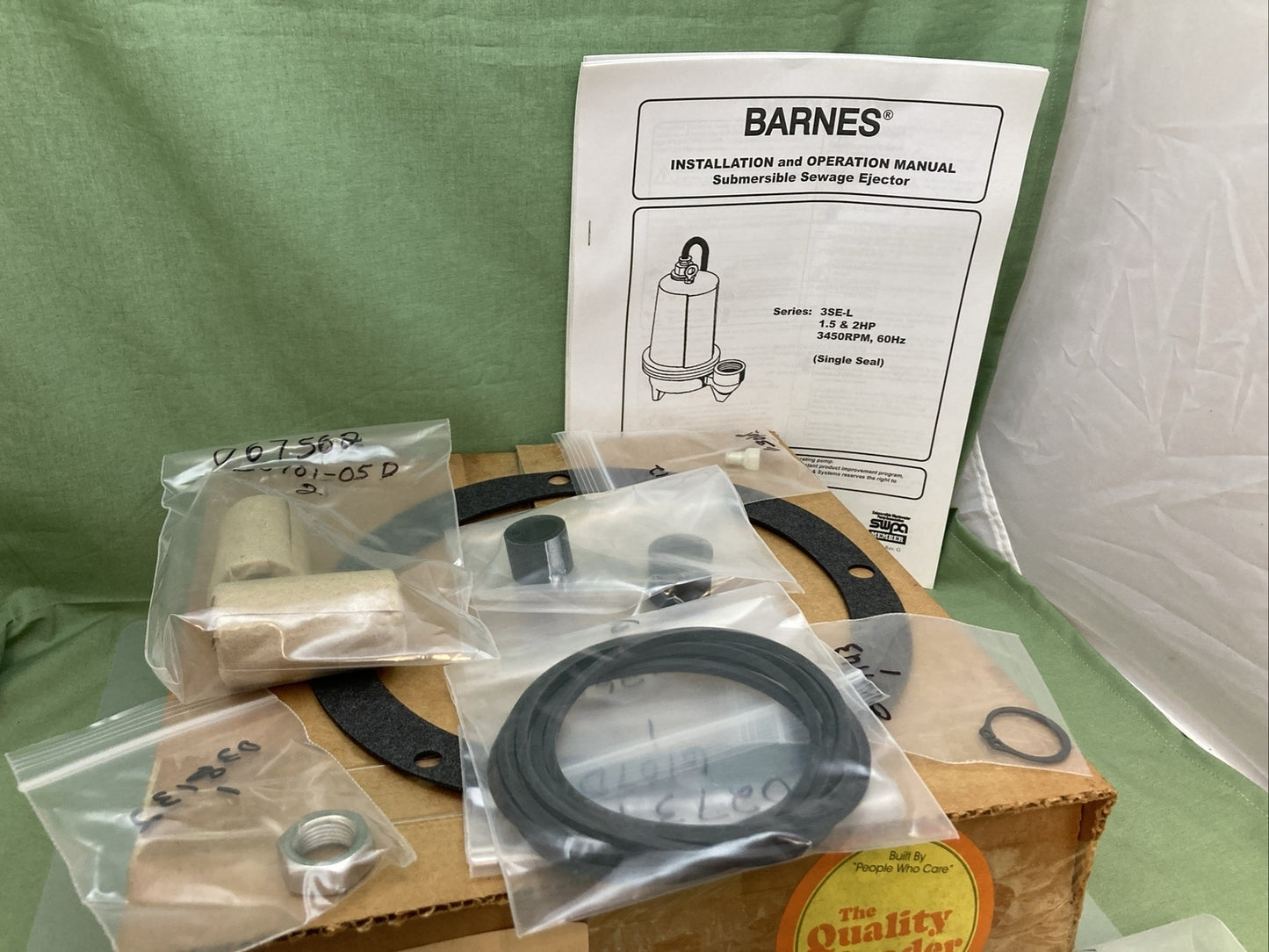 NEW GENUINE BARNES 127008 KIT,OVERHAUL 2SEV-3SEV-L/DS