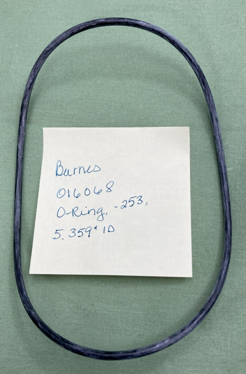 NEW REPLACES BARNES 016068 O-RING,-253,5.359″ID
